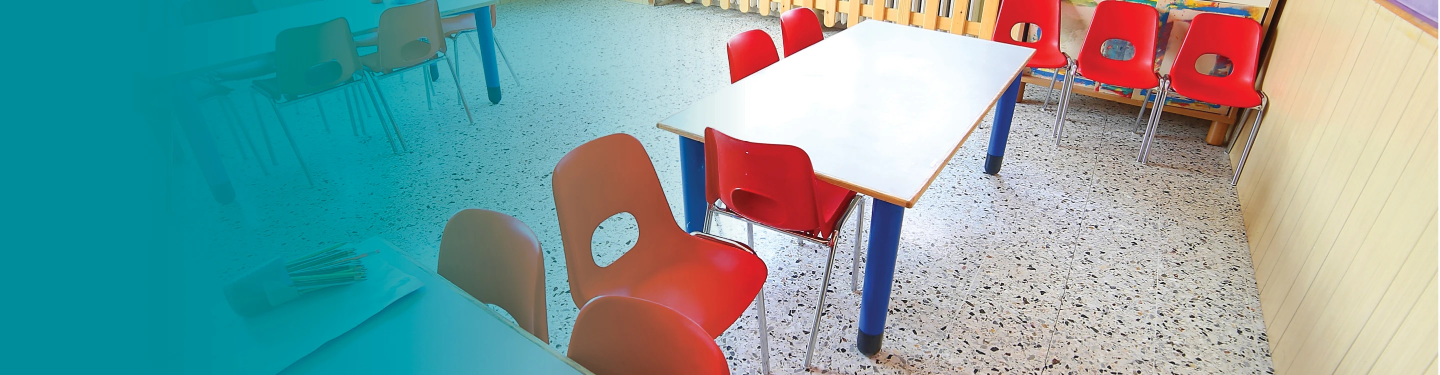 school room scene