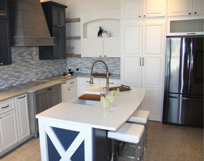 Kitchen remodel at Carpet One Iowa