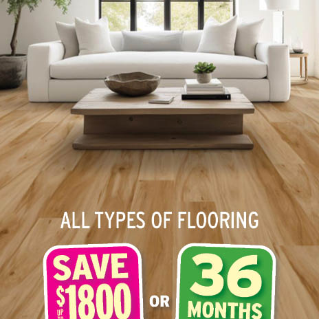 Save on all types of flooring