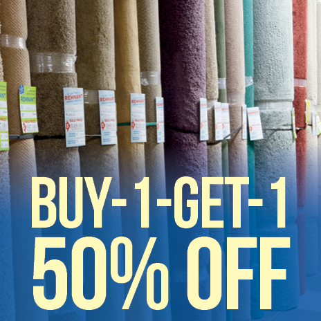 Buy-1 Remnant Get-1 50% off